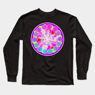 Multi color wheel Long Sleeve T-Shirt